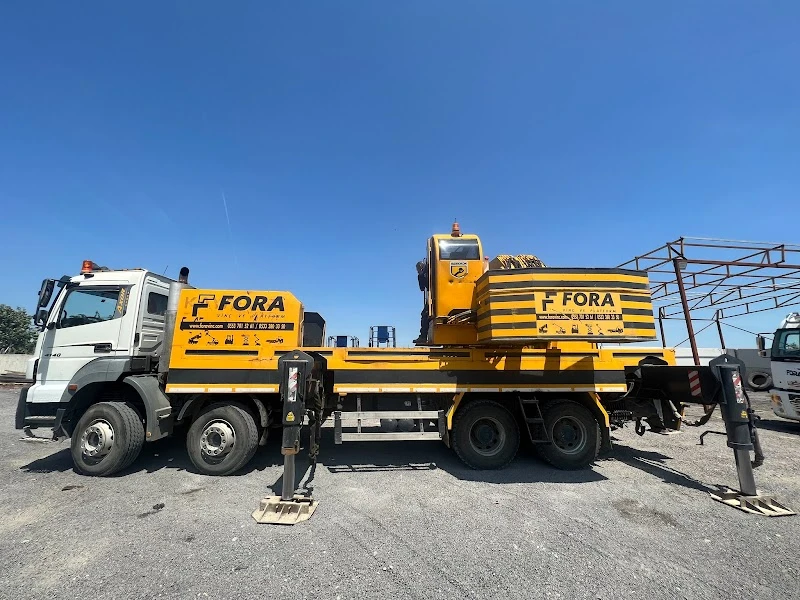 Gebze Kiralık Vinç | FORA Vinç: Mobil, Sepetli, Hiyap Vinç Kiralama