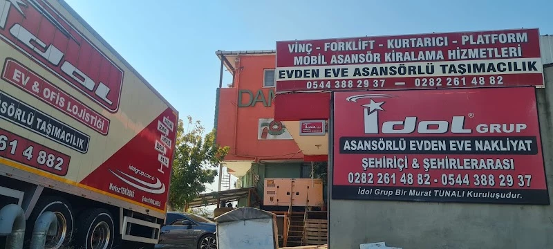 İDOL GRUP NAKLİYAT - Tekirdağ Evden Eve Nakliyat, Forklift, Kurtarıcı, Vinç & Lojistik