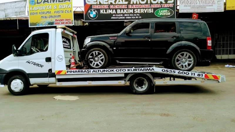 Pınarbaşı Altunok Oto Kurtarma